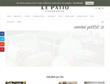 Tablet Screenshot of lepatio.cz