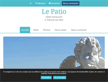 Tablet Screenshot of lepatio.fr